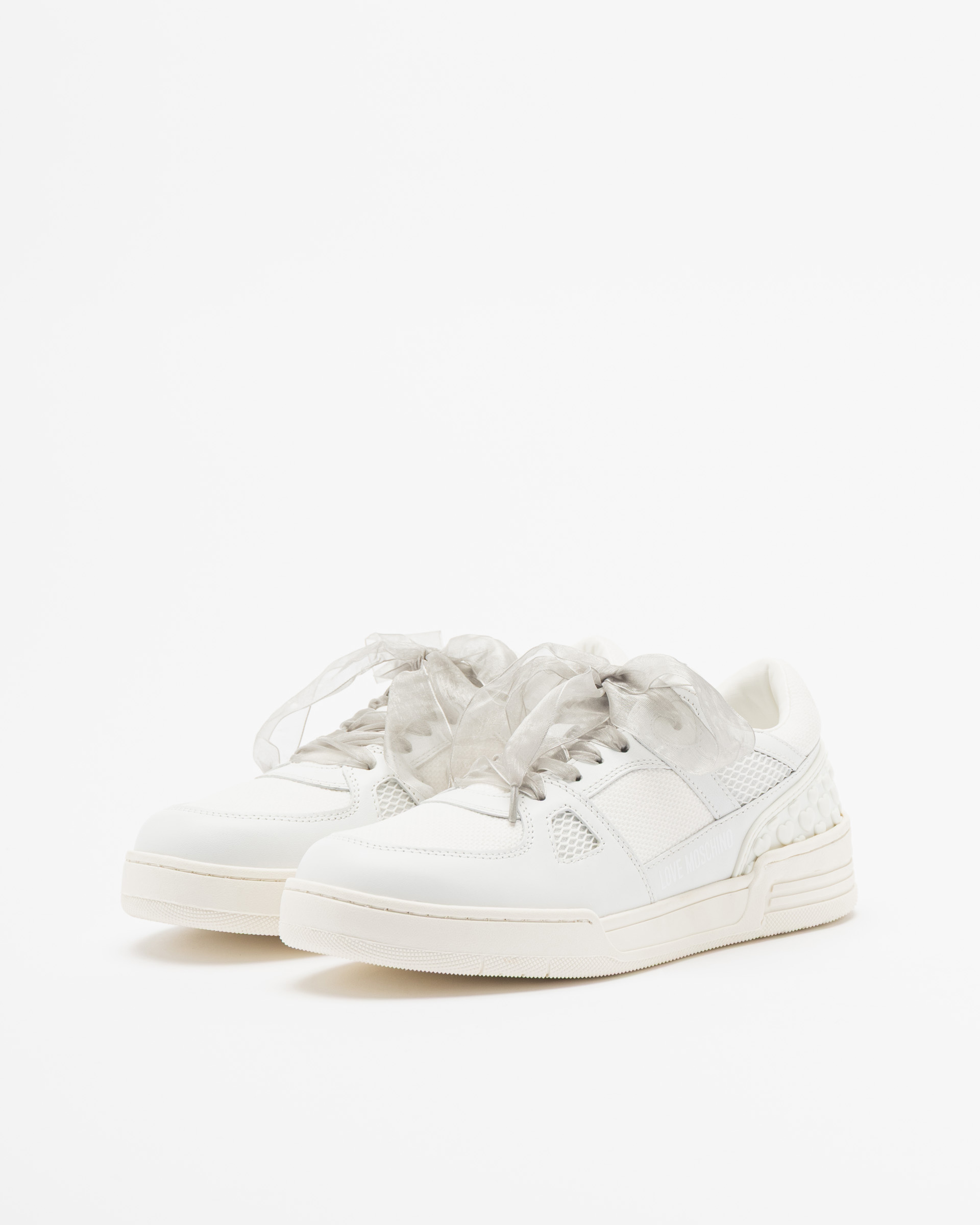 Sapatilhas brancas Love Moschino