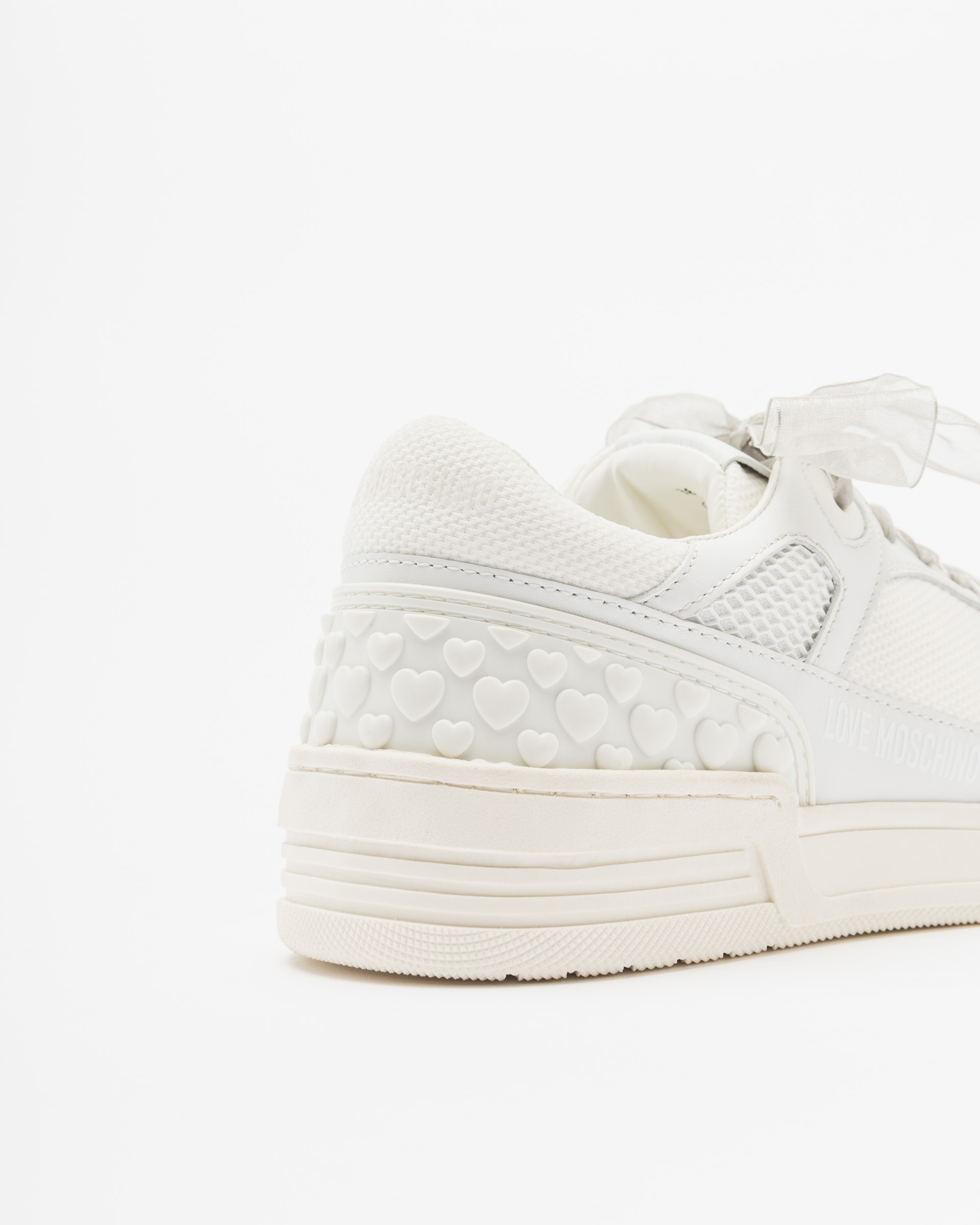 Sapatilhas brancas Love Moschino