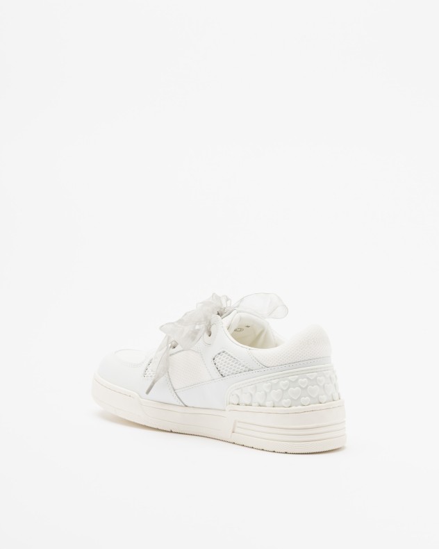 Sapatilhas brancas Love Moschino