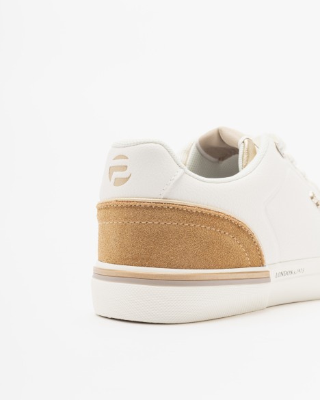 Baskettes blanches Pepe Jeans London