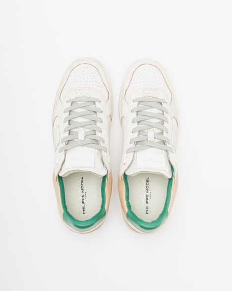 Baskettes blanches Philippe Model