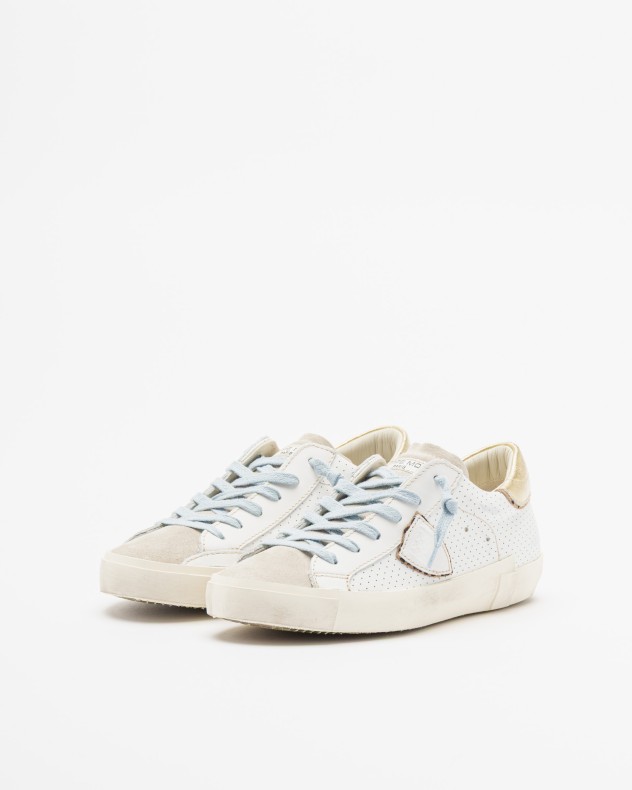 Wei�e Sneakers Philippe Model