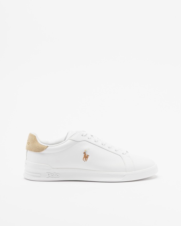 Witte sportschoenen Polo Ralph Lauren