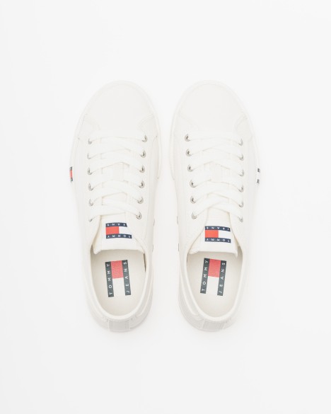 Wei�e Sneakers Tommy Hilfiger Jeans