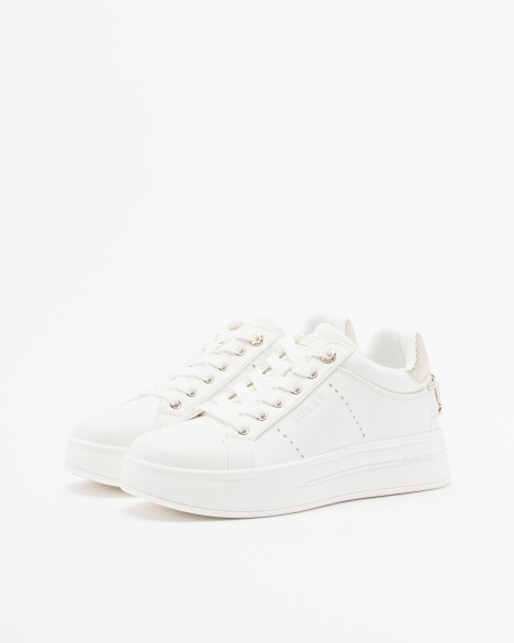 Wei�e Sneakers Guess
