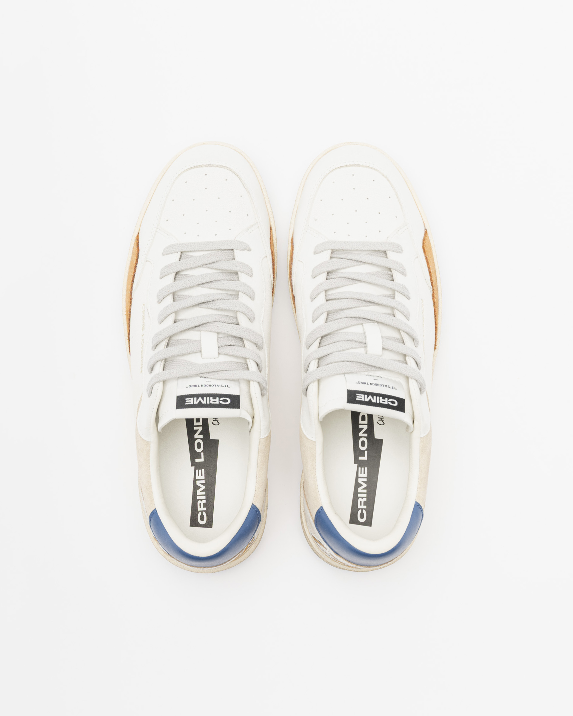 Zapatillas blancas Crime London