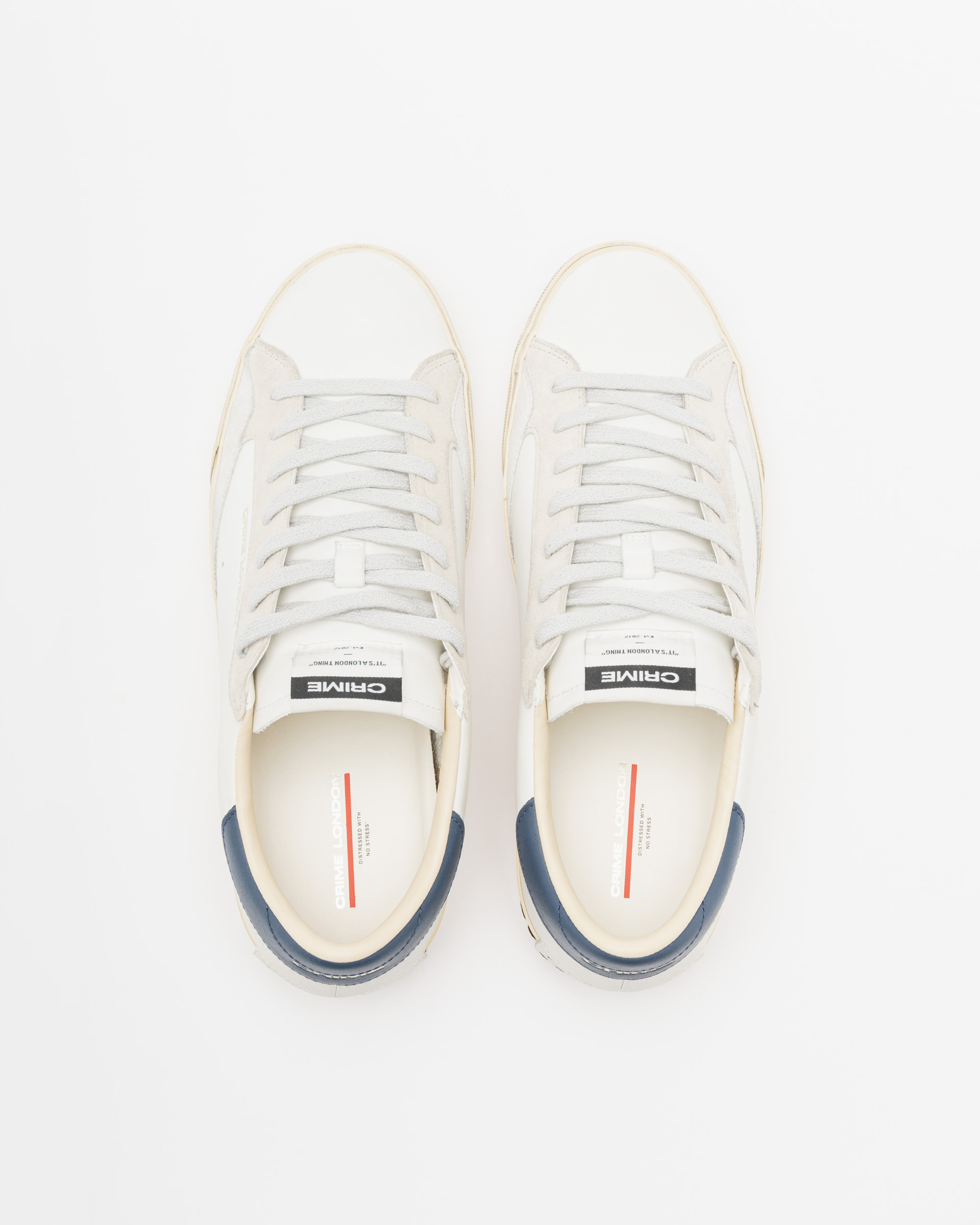 Baskettes blanches Crime London