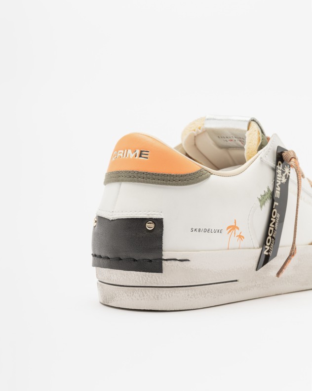 Zapatillas blancas Crime London