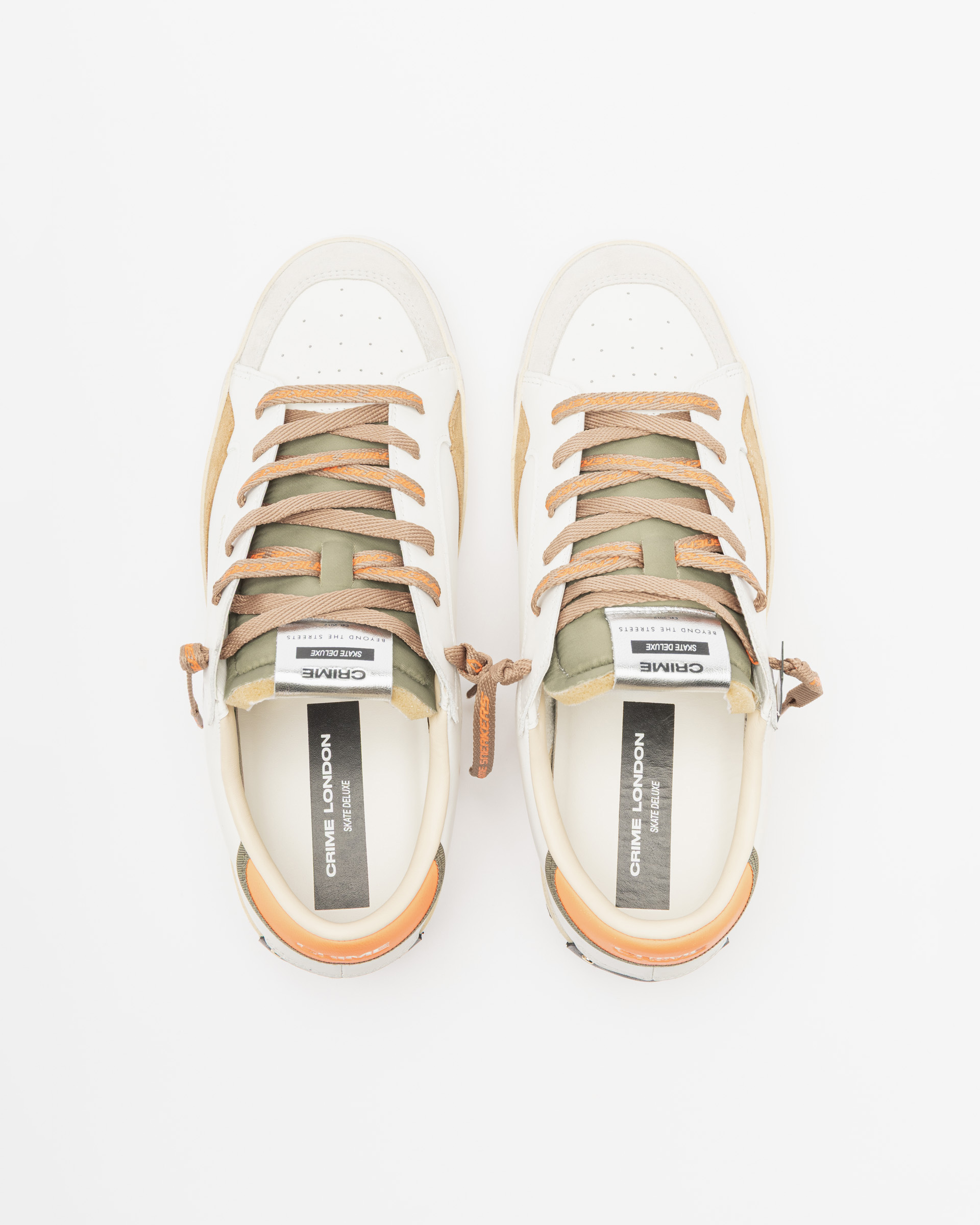 Zapatillas blancas Crime London