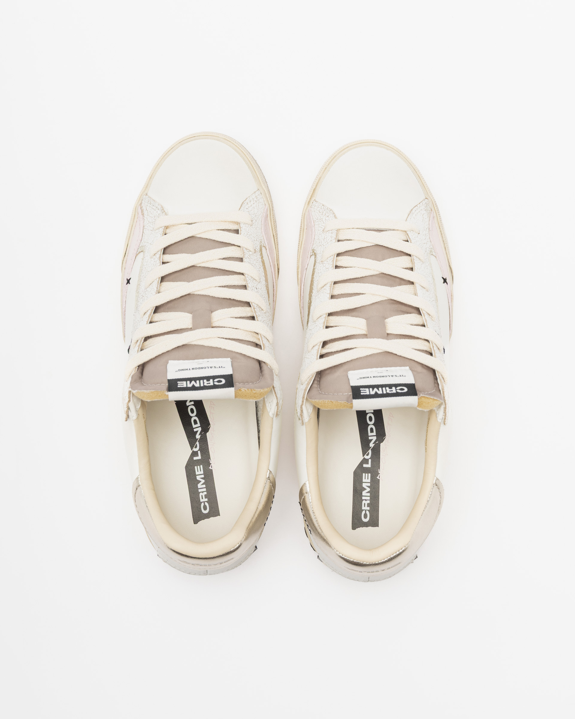 Sapatilhas brancas Crime London