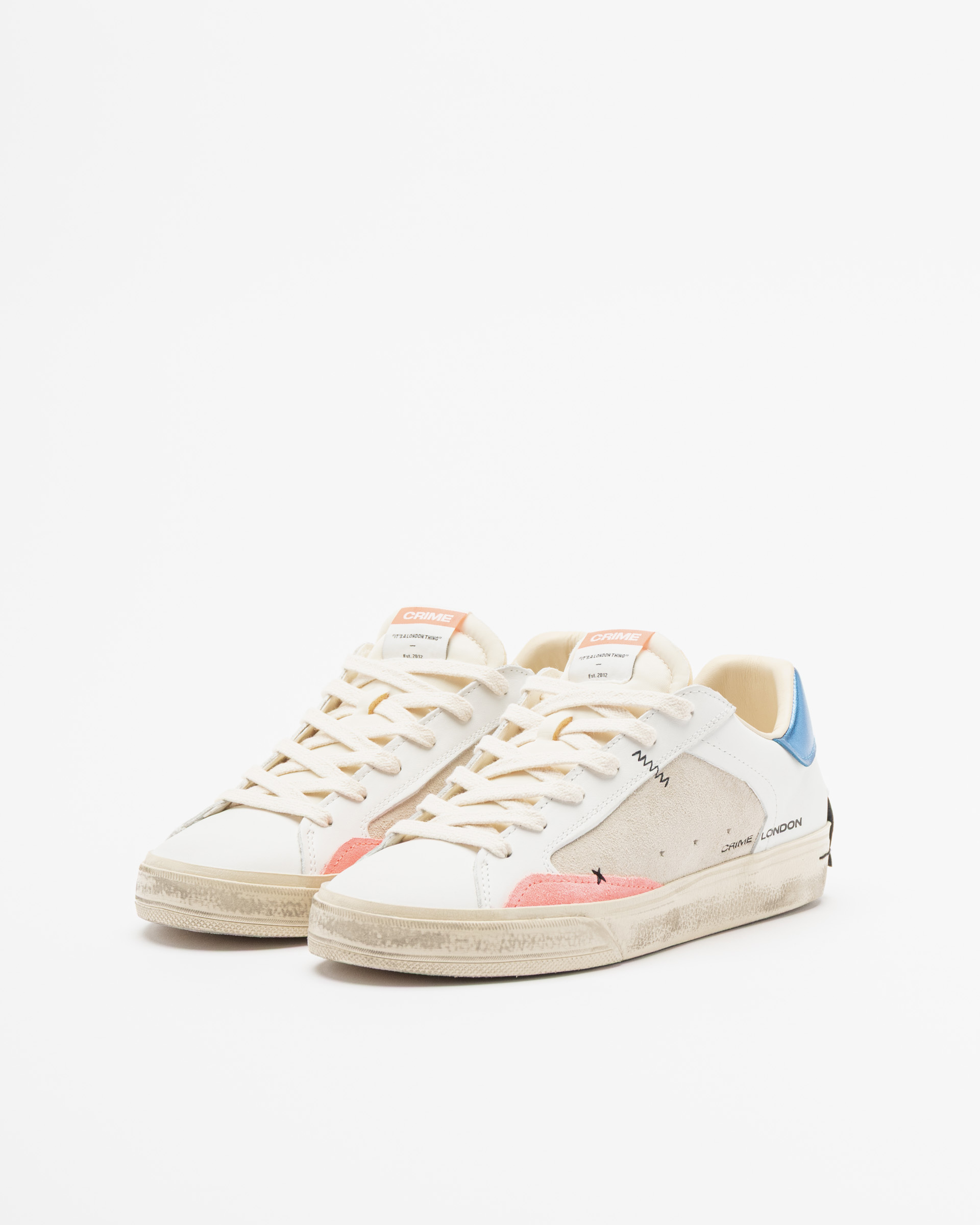 Sapatilhas brancas Crime London