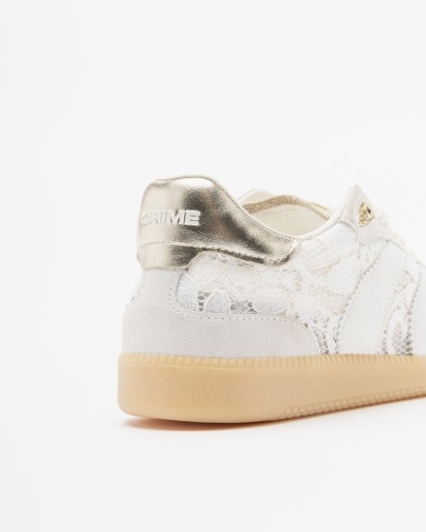 Crime London White sneakers