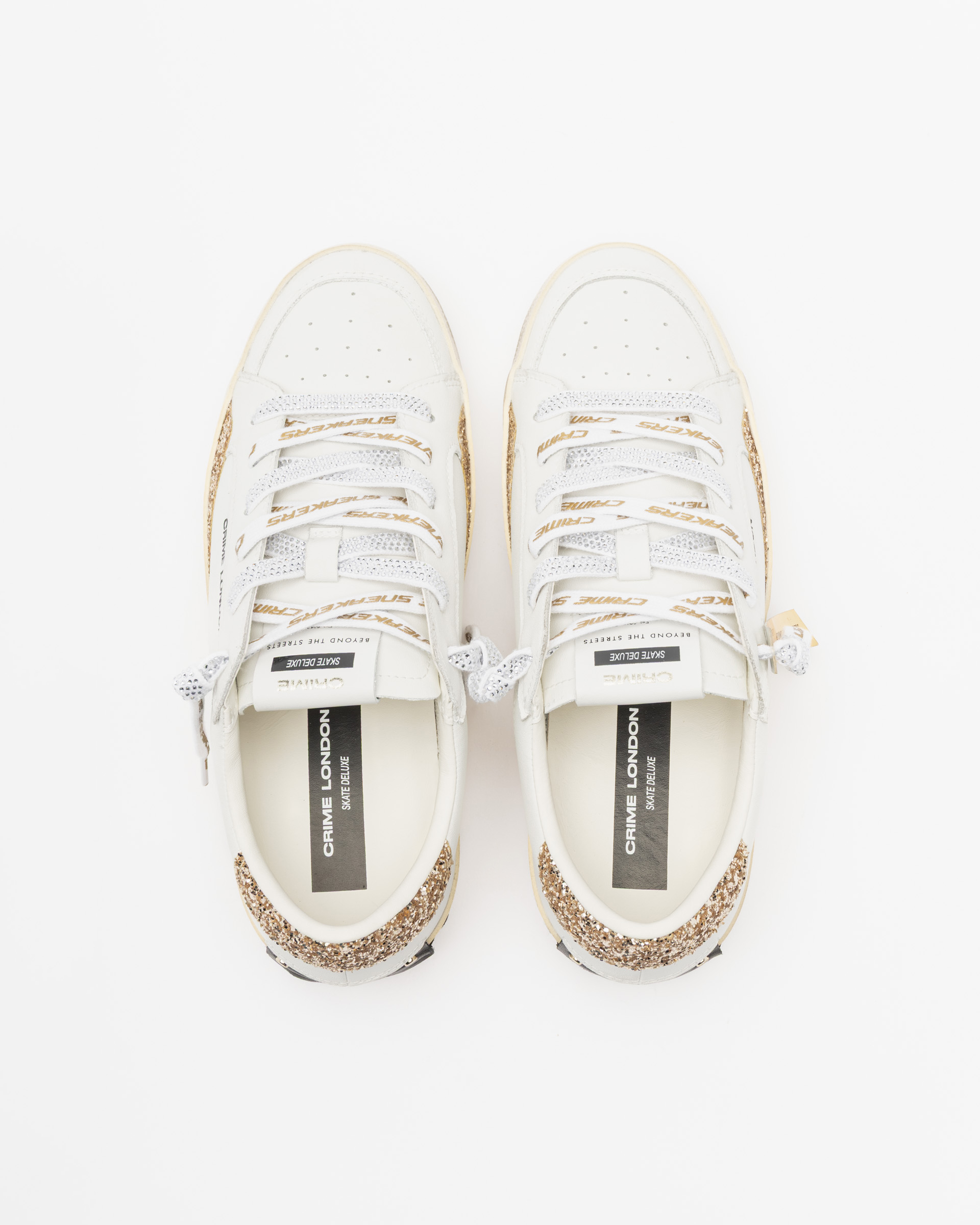 Weiße Sneakers Crime London