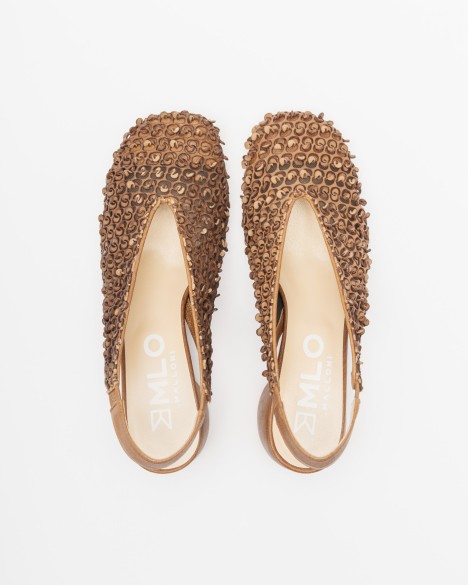 Sapato aberto atrás MLO Sapato aberto atrás MLO