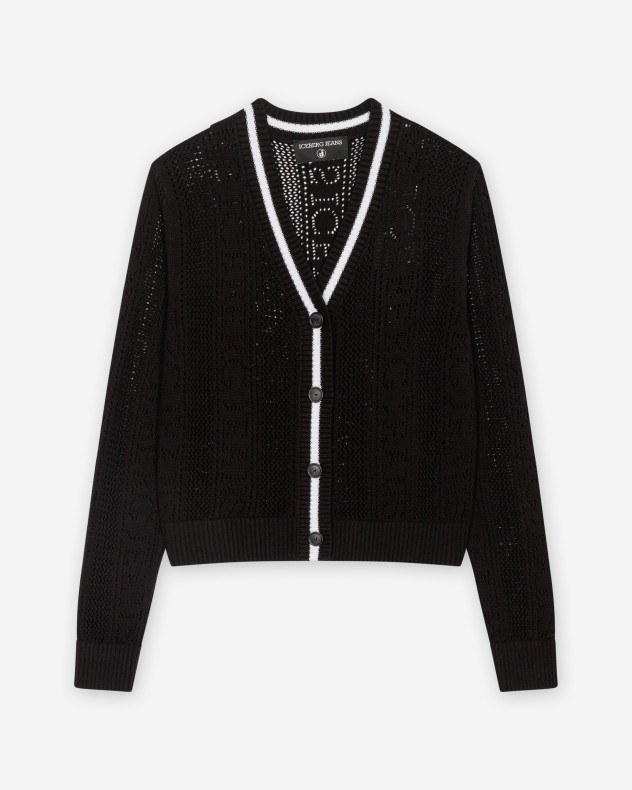 Cappotto lavorato a maglia Iceberg Jeans