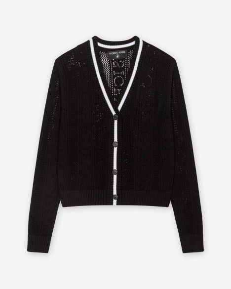 Cappotto lavorato a maglia Iceberg Jeans