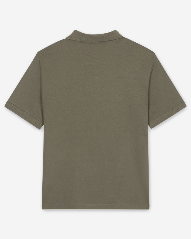 Polo en coton piqu� Boss