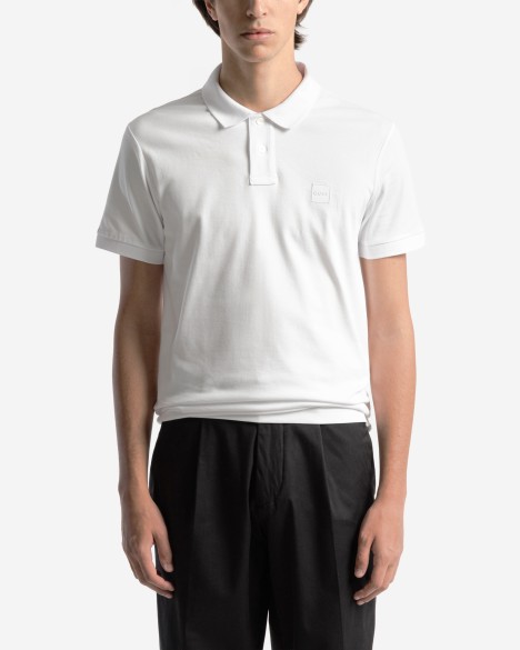 Polo de piqué de algodón Boss Polo de piqué de algodón Boss
