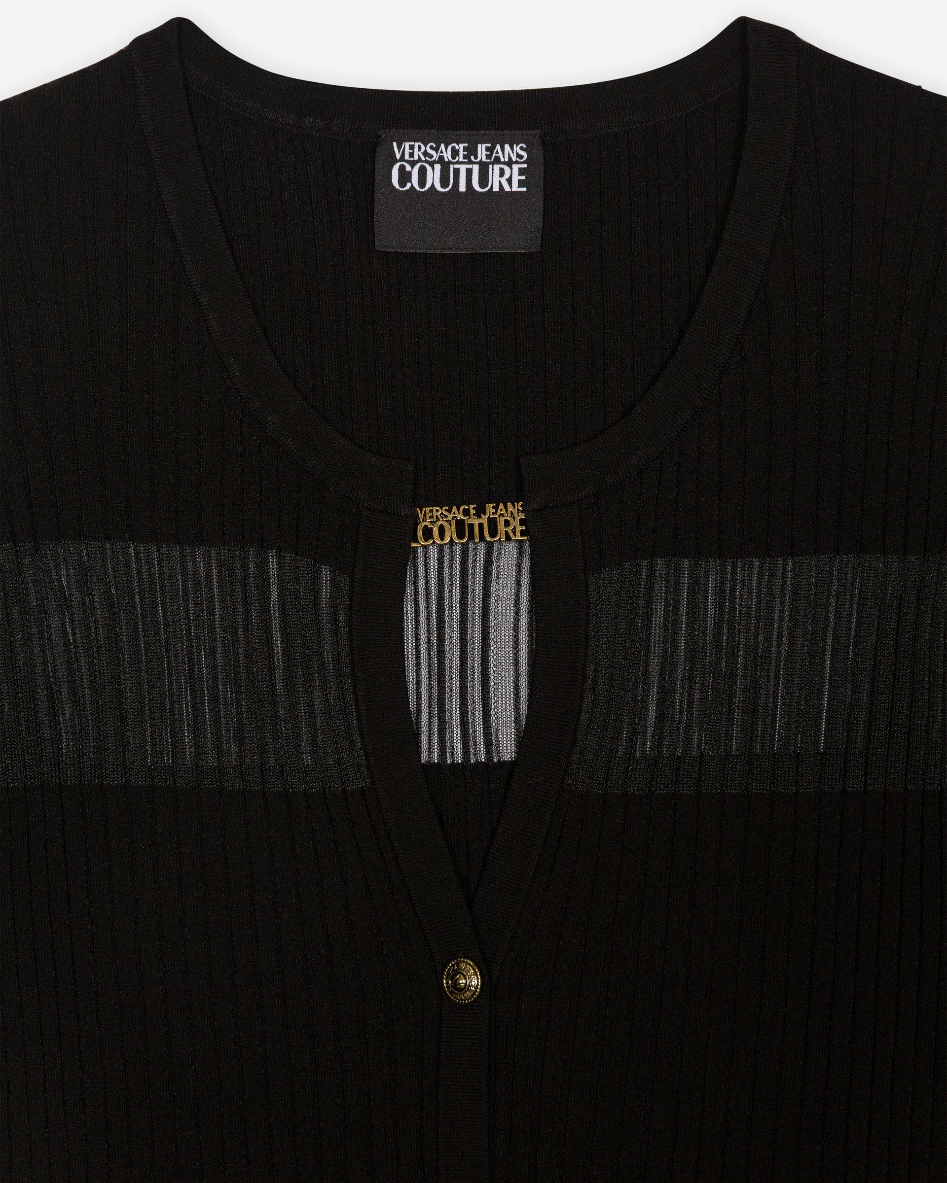 Gestrickter Mantel Versace Jeans Couture