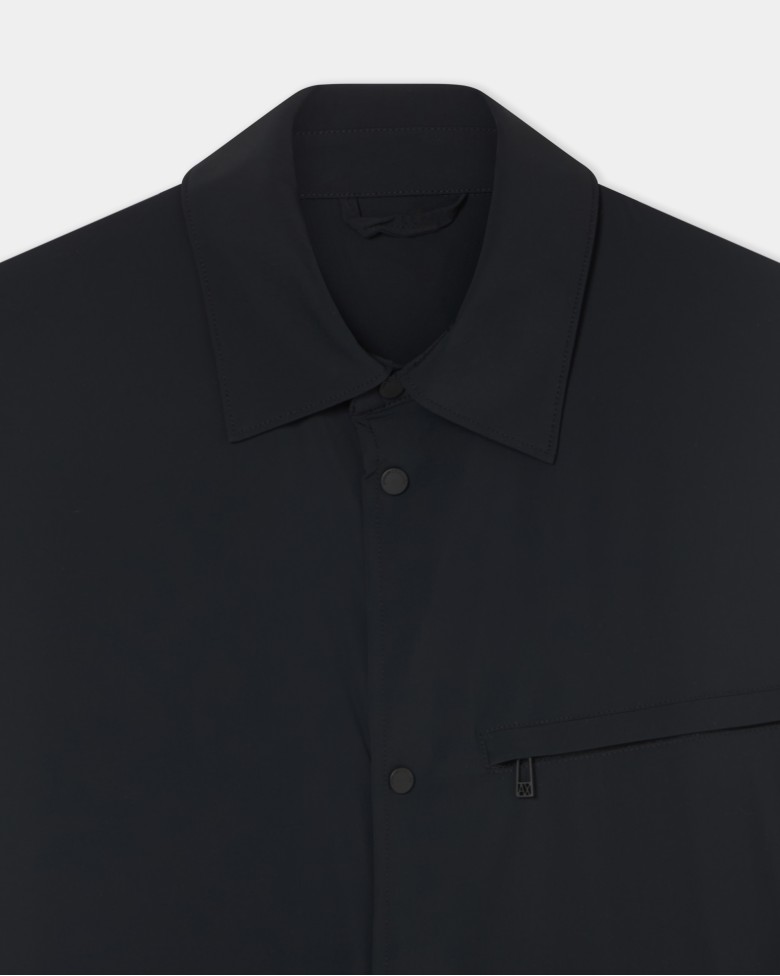 Armani Exchange XM002818 Black Shirt jacket - 5-XM002818-01 - PROF