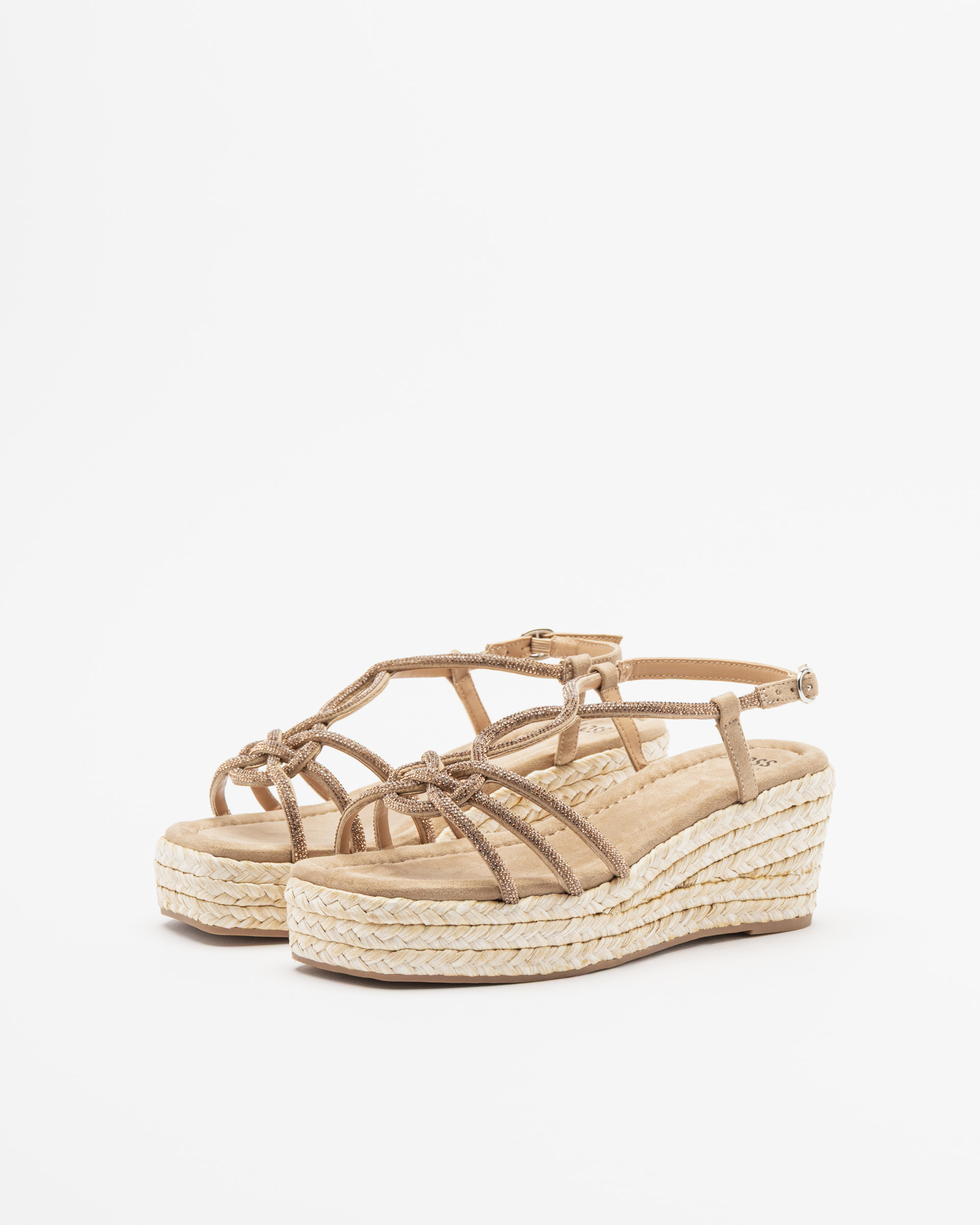 Sandalias con cuña Gloss