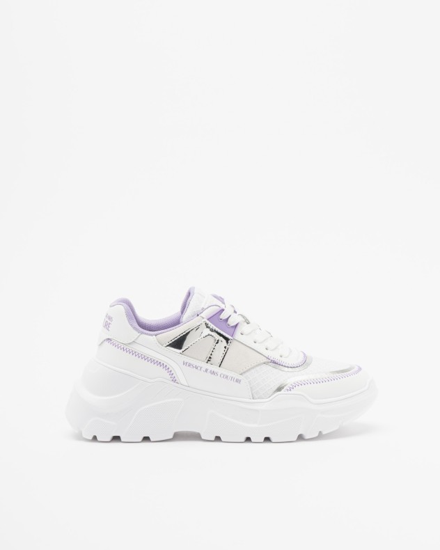 Witte sportschoenen Versace Jeans Couture