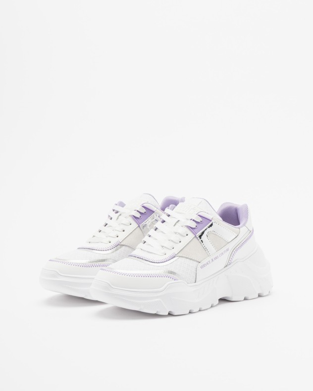 Witte sportschoenen Versace Jeans Couture