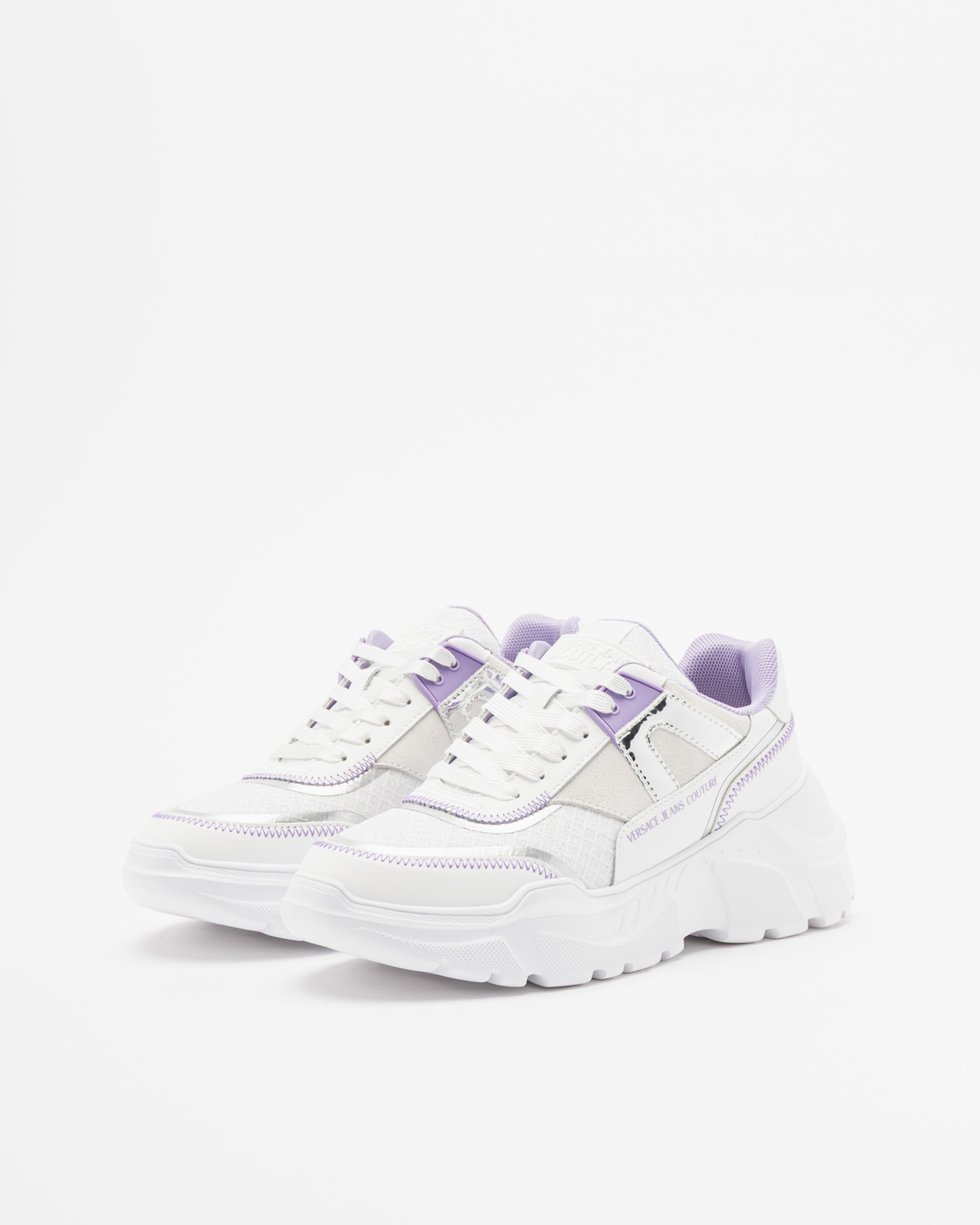 Witte sportschoenen Versace Jeans Couture