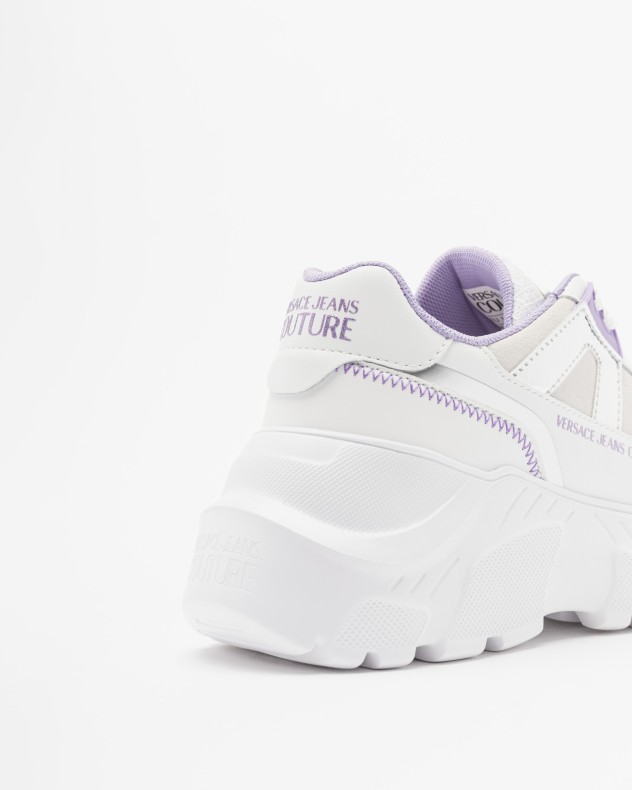 Witte sportschoenen Versace Jeans Couture