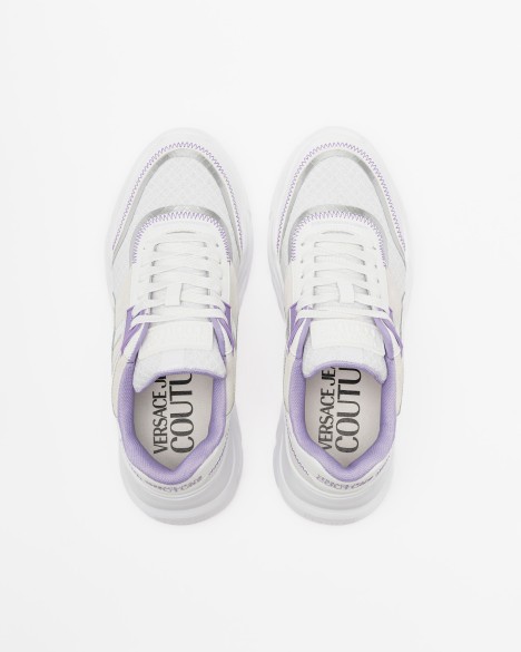 Wei�e Sneakers Versace Jeans Couture
