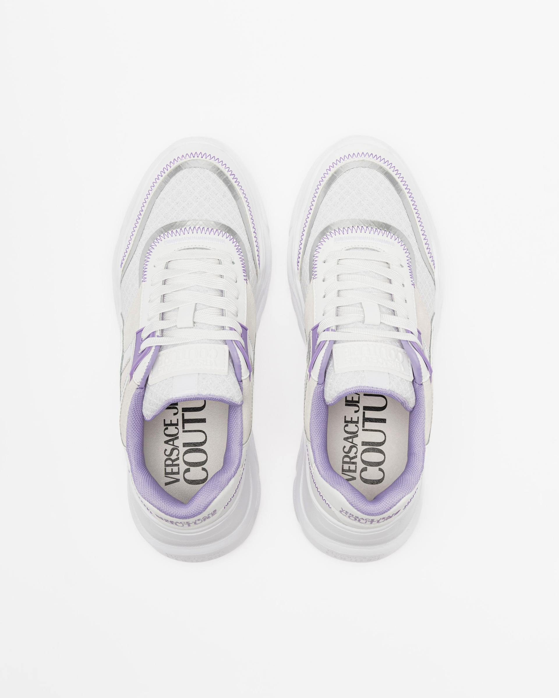 Witte sportschoenen Versace Jeans Couture