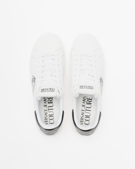 Witte sportschoenen Versace Jeans Couture