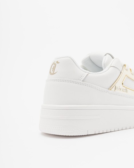 Baskettes blanches Just Cavalli Baskettes blanches Just Cavalli