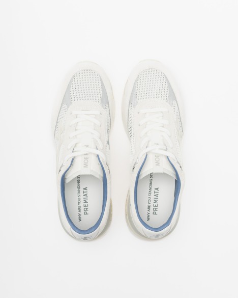 Wei�e Sneakers Premiata