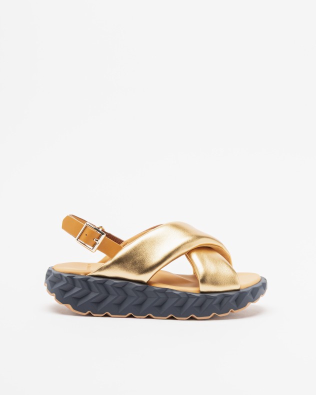 Sandali con plateau 4ccccees