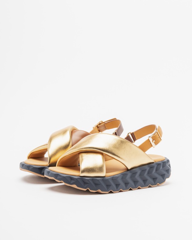 Sandali con plateau 4ccccees