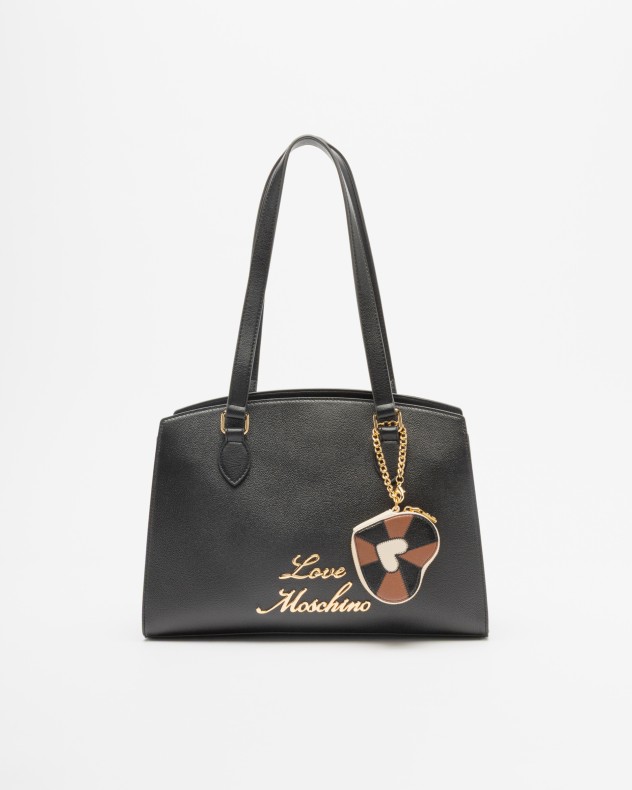 Sac port� �paule Love Moschino