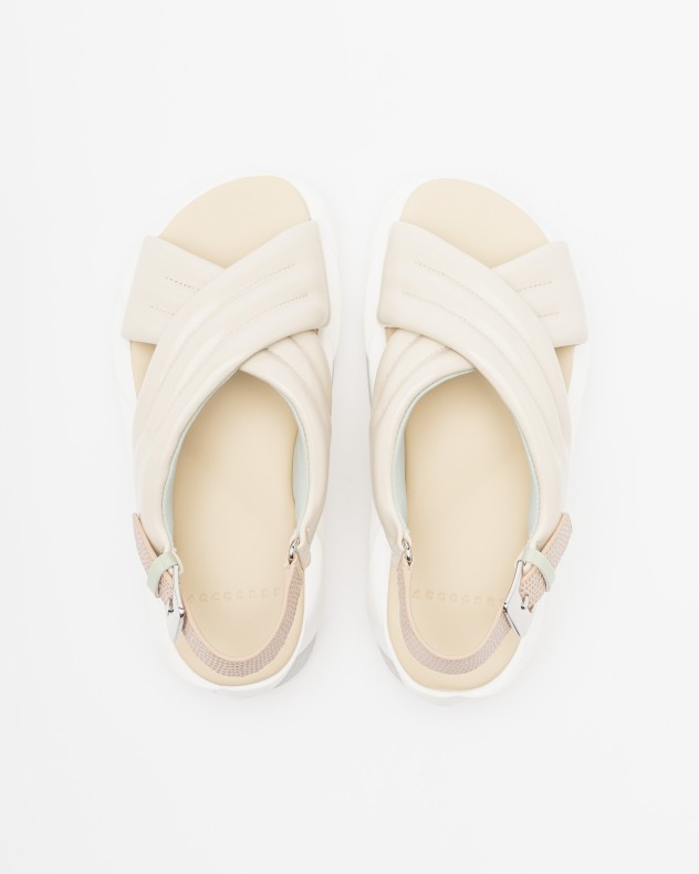 Sandali con plateau 4ccccees