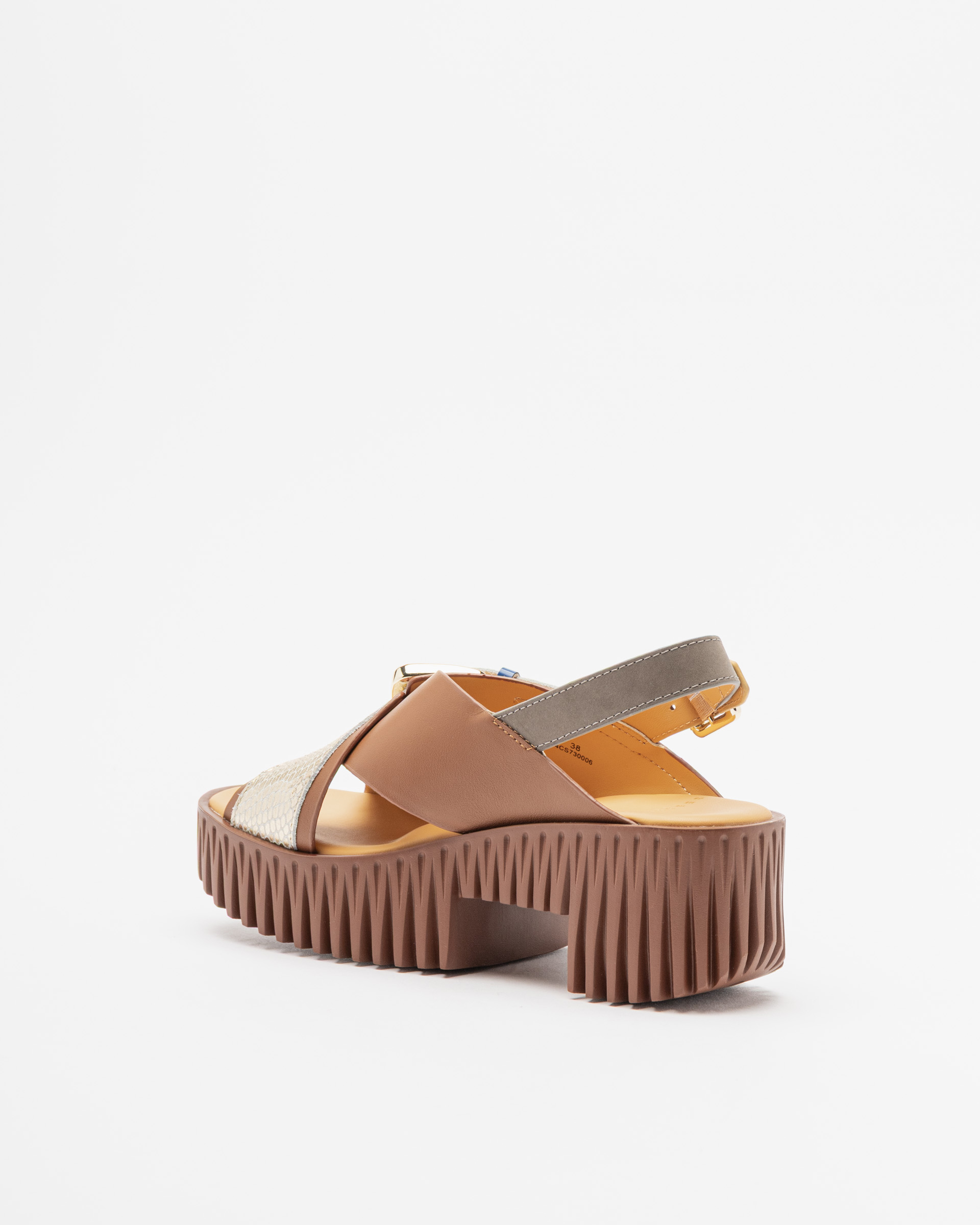 Sandali con plateau 4ccccees