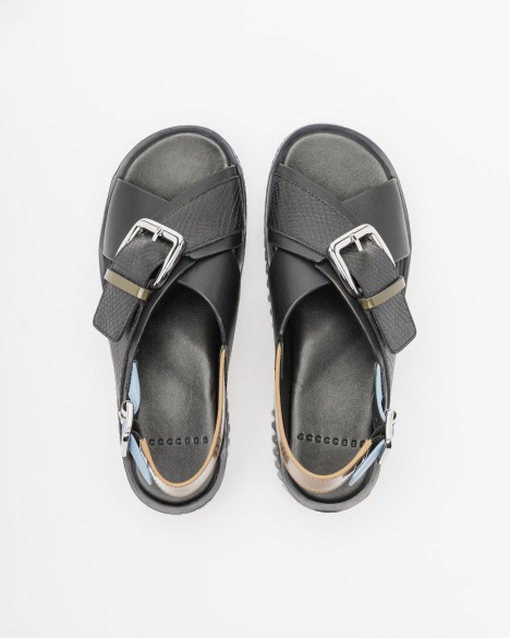 Sandali con plateau 4ccccees