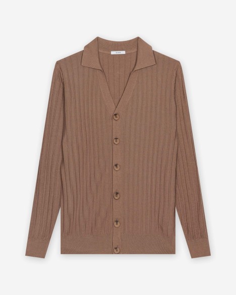 Cappotto lavorato a maglia Seinse