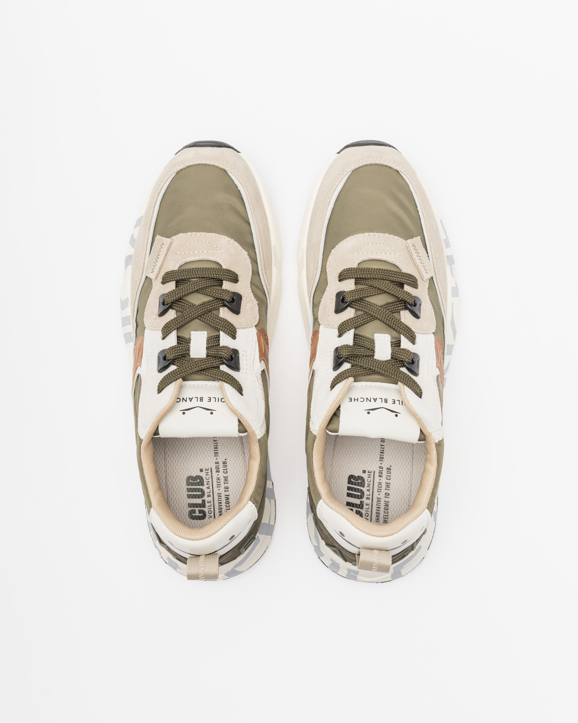 Baskets Voile Blanche