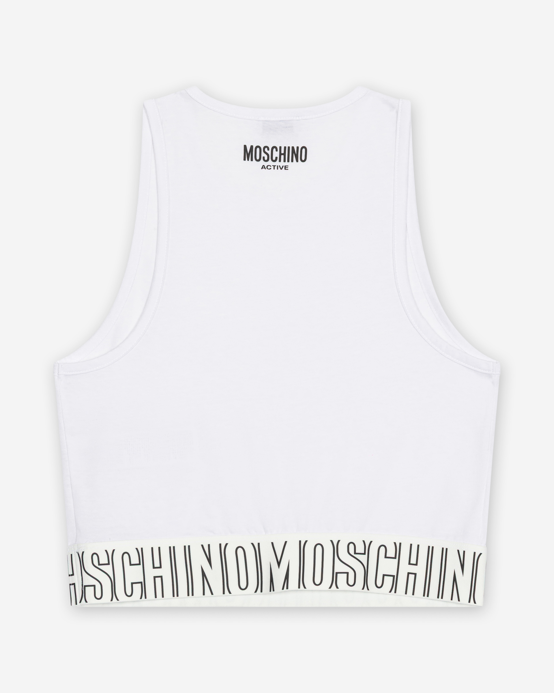 Top cropped Moschino Active
