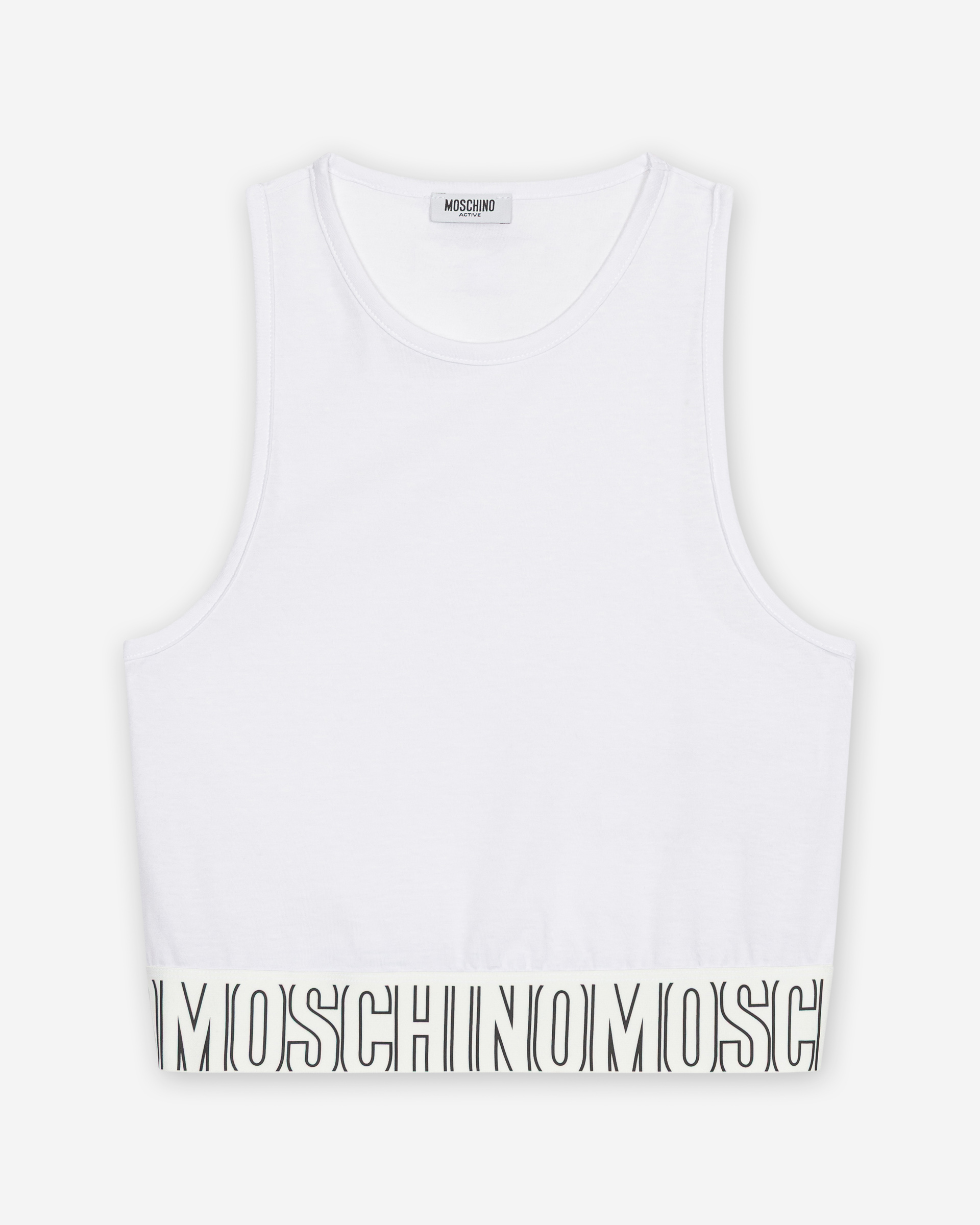 Top Cropped Moschino Active