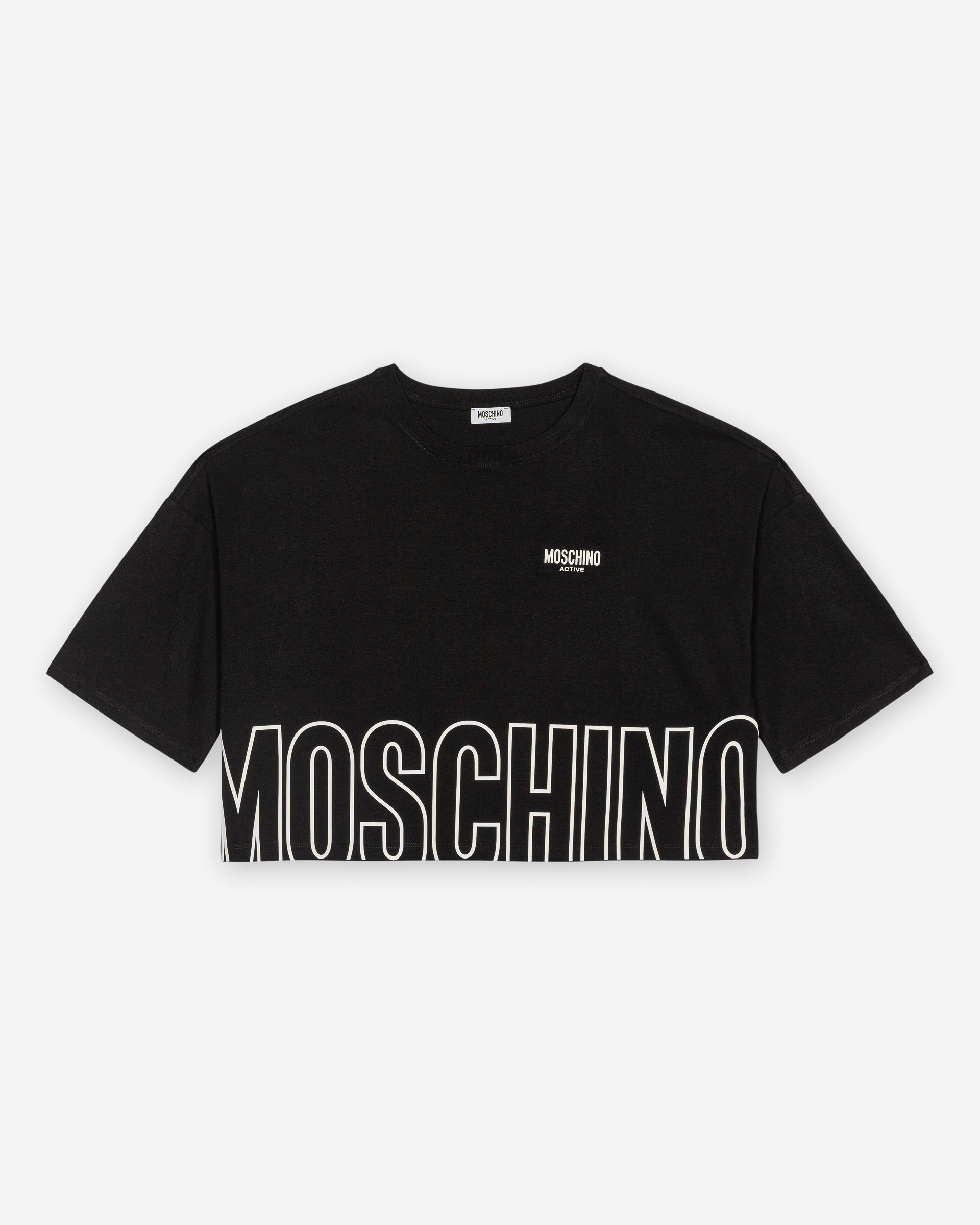 T-shirt Cropped Moschino Active