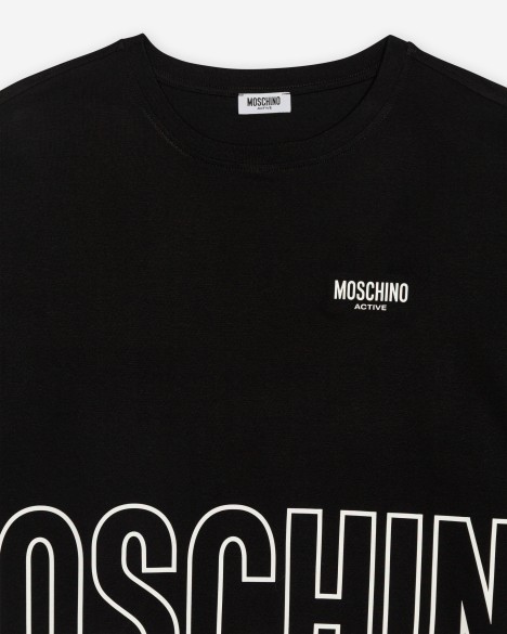 T-shirt Cropped Moschino Active