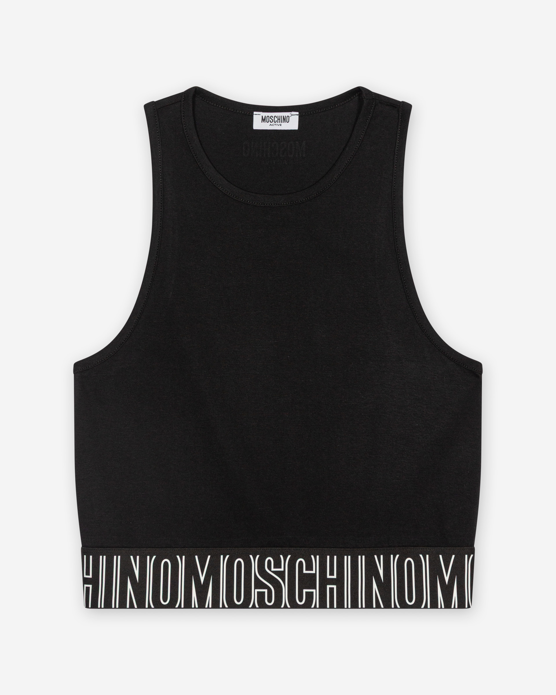 Top Cropped Moschino Active