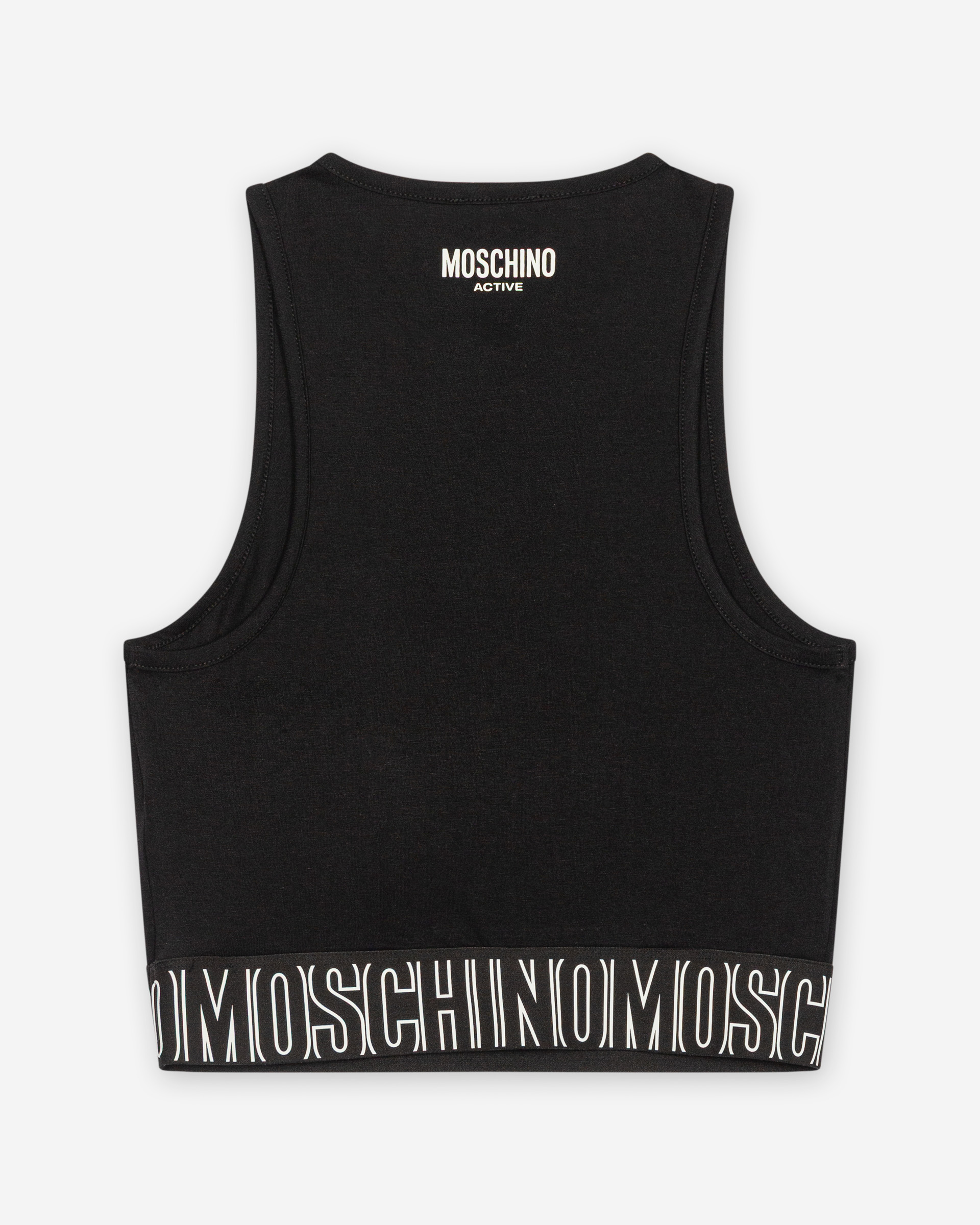 Top Cropped Moschino Active