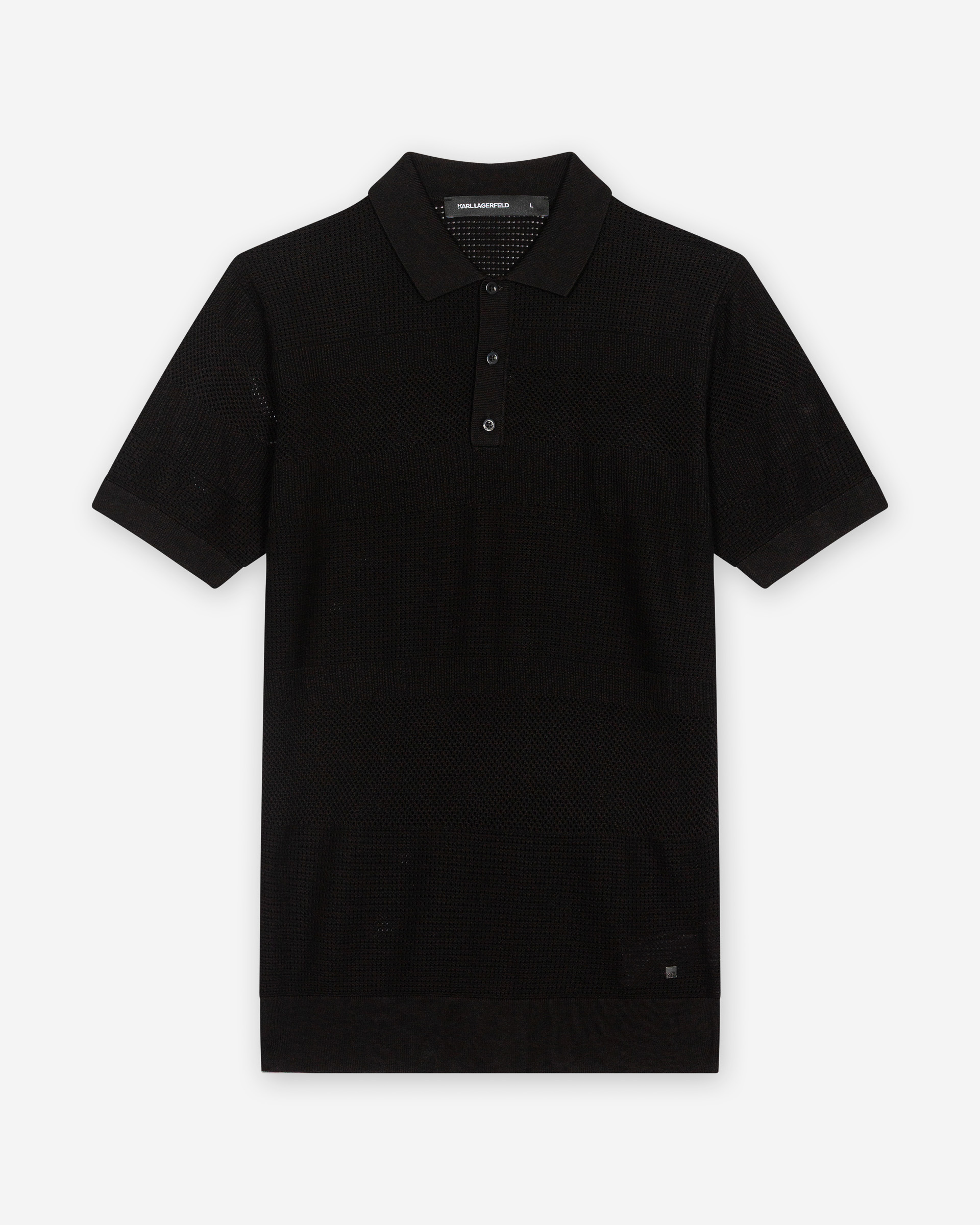 Polo de malha Karl Lagerfeld