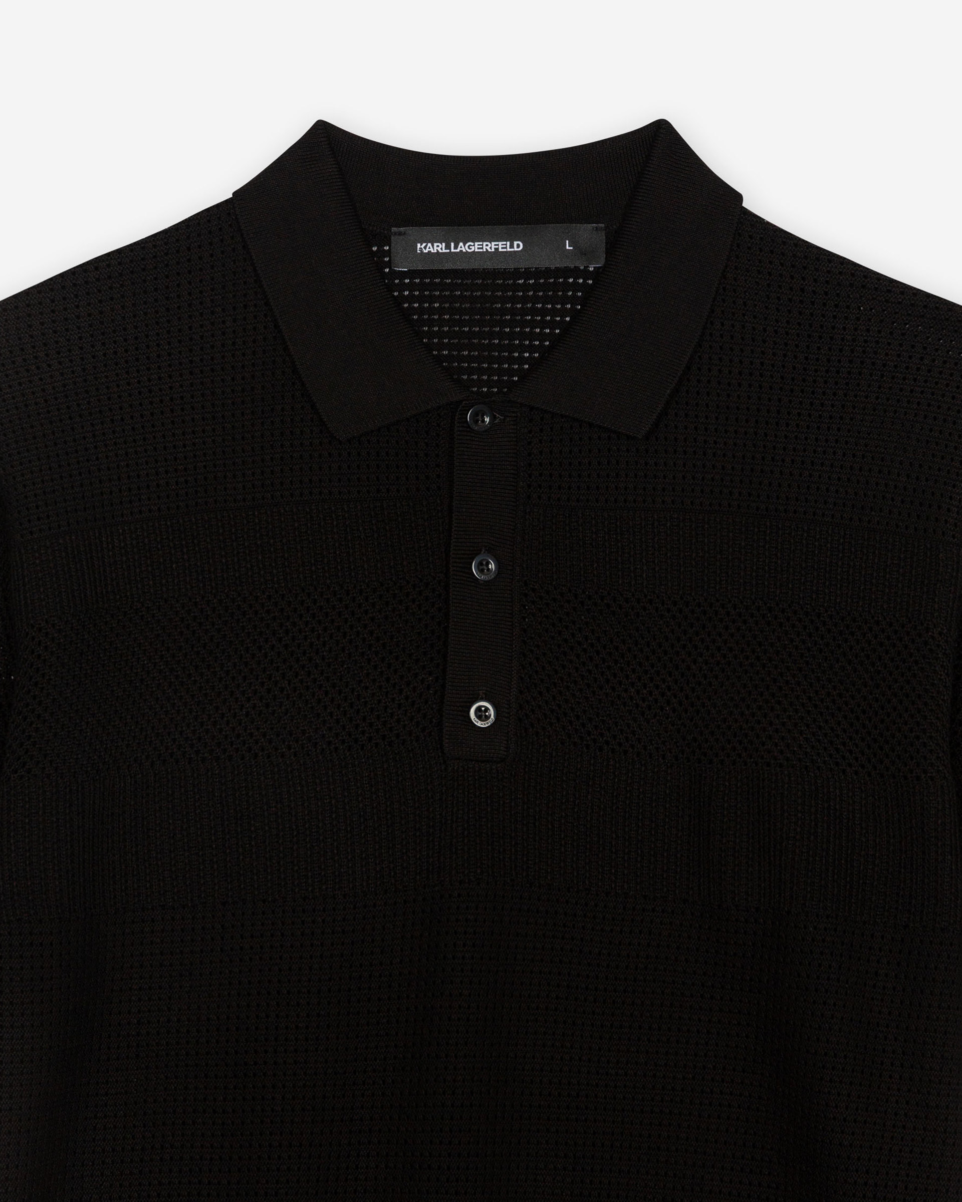 Polo de malha Karl Lagerfeld